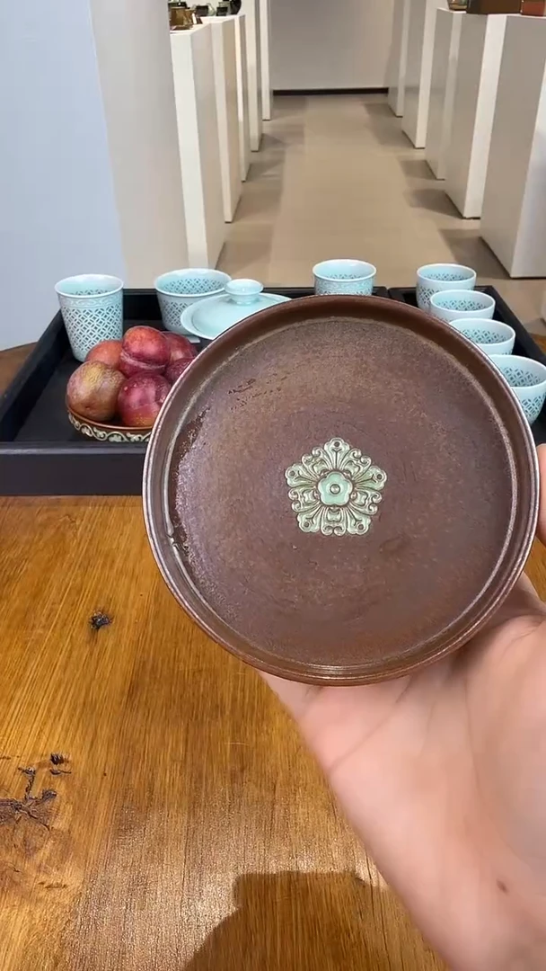 青瓷手工茶器包邮