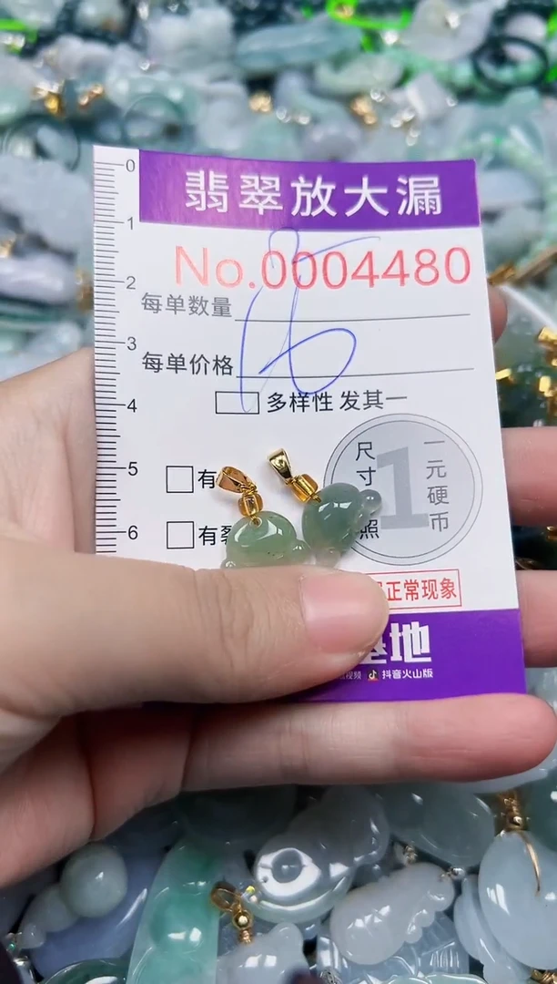 颈饰未镶嵌翡翠4480