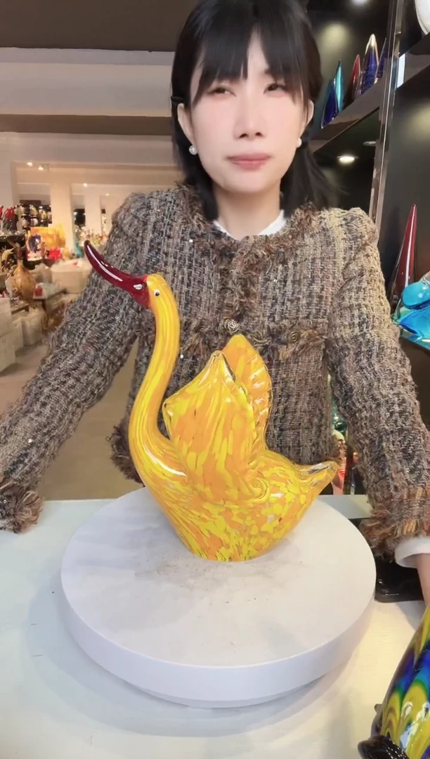 【闪购商品】茶盏琉璃摆件家居摆件