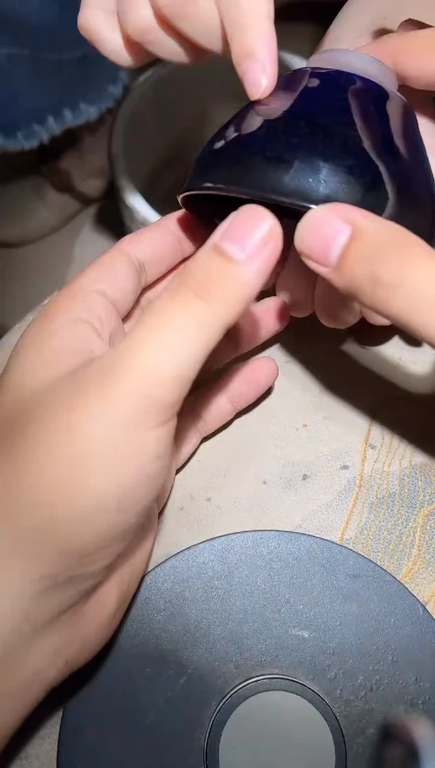 茶盏阅染龙窑叶涵9