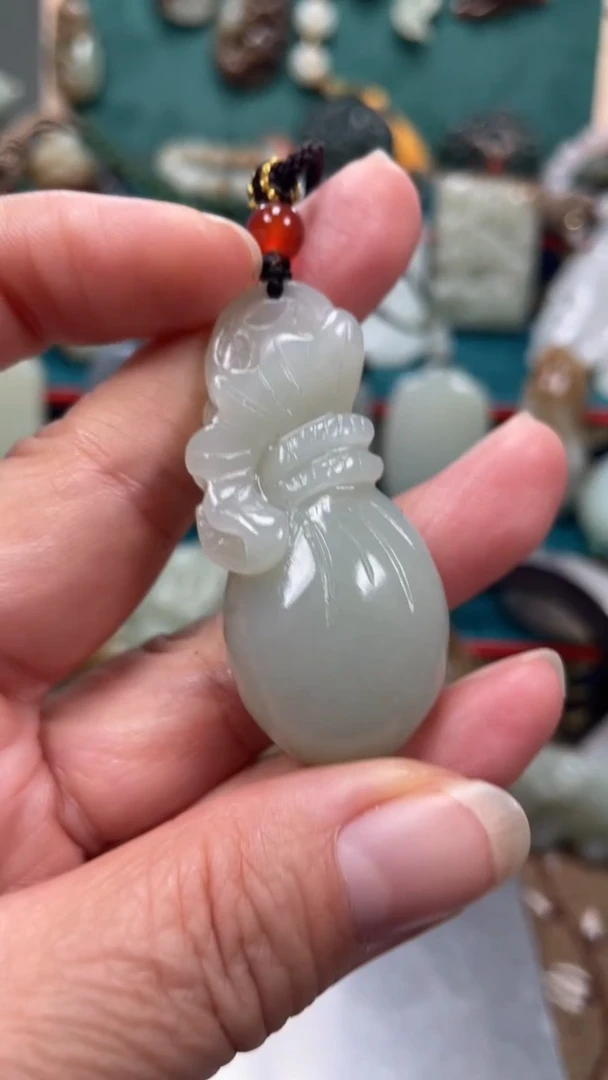 未镶嵌和田玉挂件0041