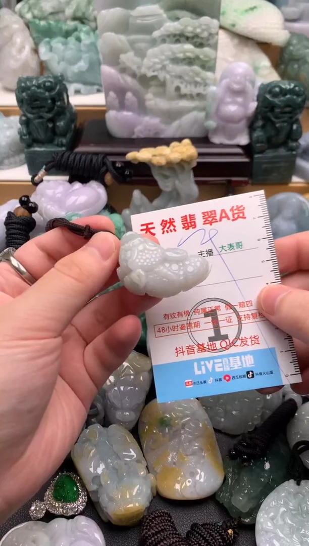 吊坠(不含链)未镶嵌翡翠1