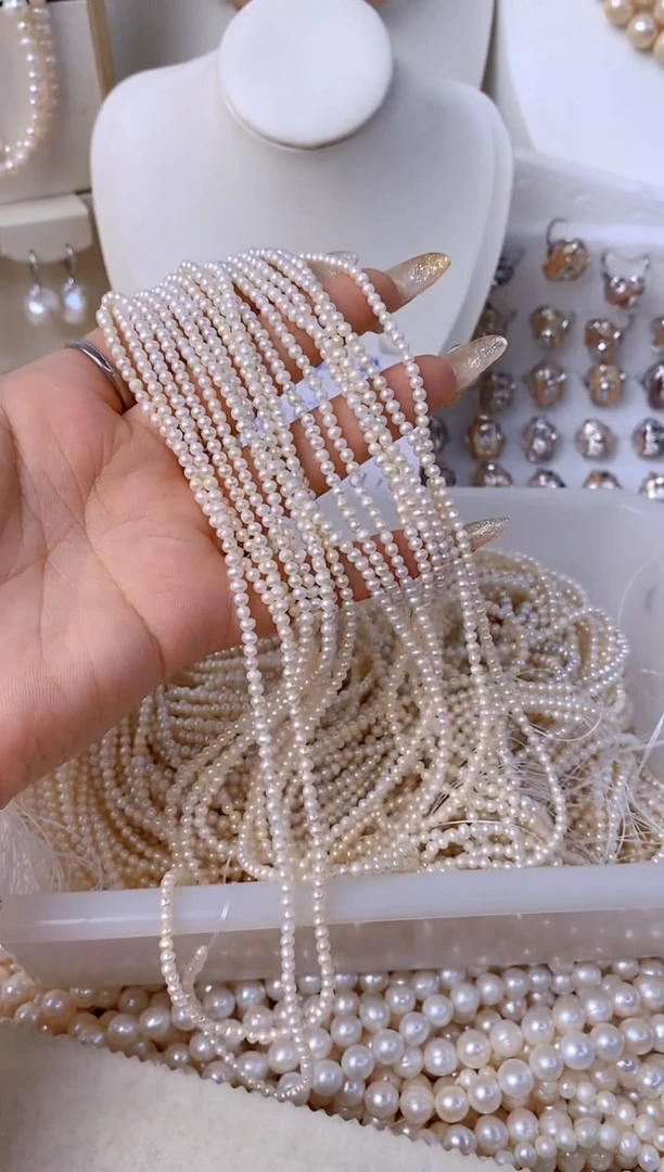 【闪购商品】淡水珍珠颈饰未镶嵌0103