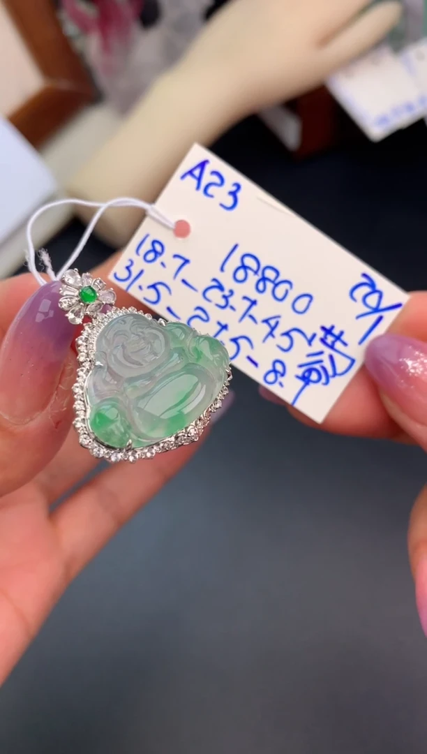 【闪购商品】翡翠颈饰未镶嵌挂件