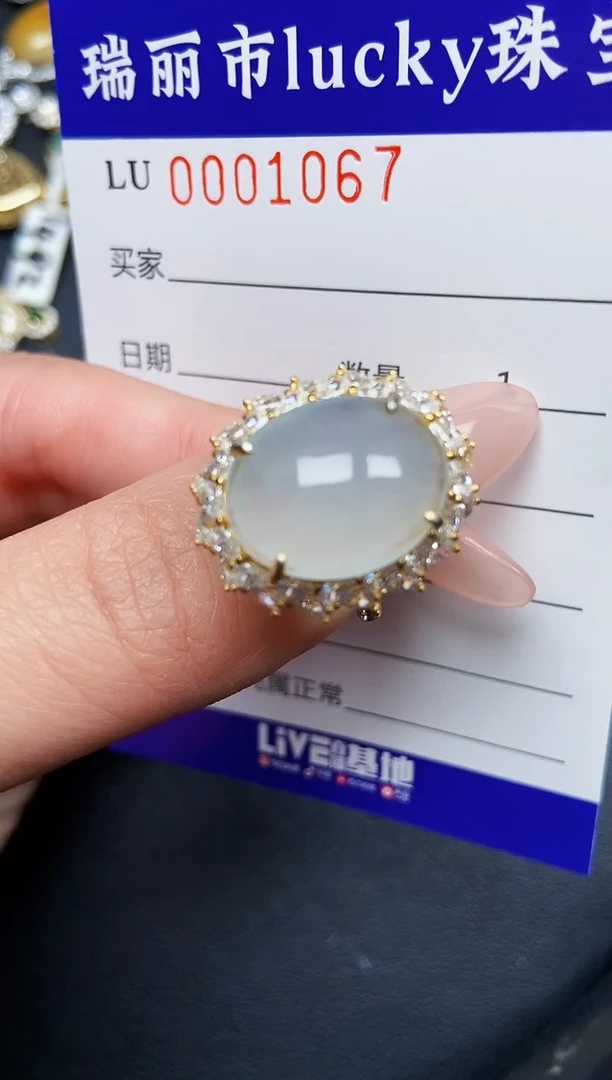 【闪购商品】翡翠颈饰银S925镶嵌1067