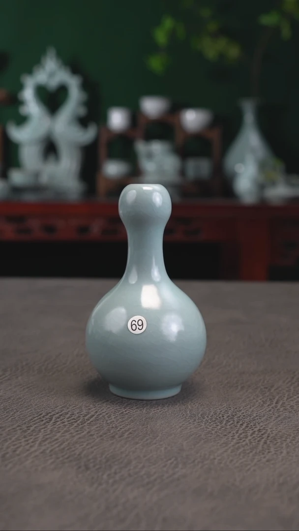 69号纯手工蒜头瓶微瑕福利简包~帆