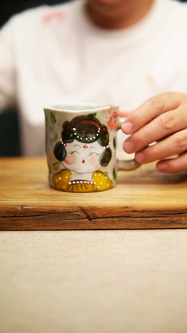 @@陶园瓷舍@@纯手工手绘@高温釉下彩