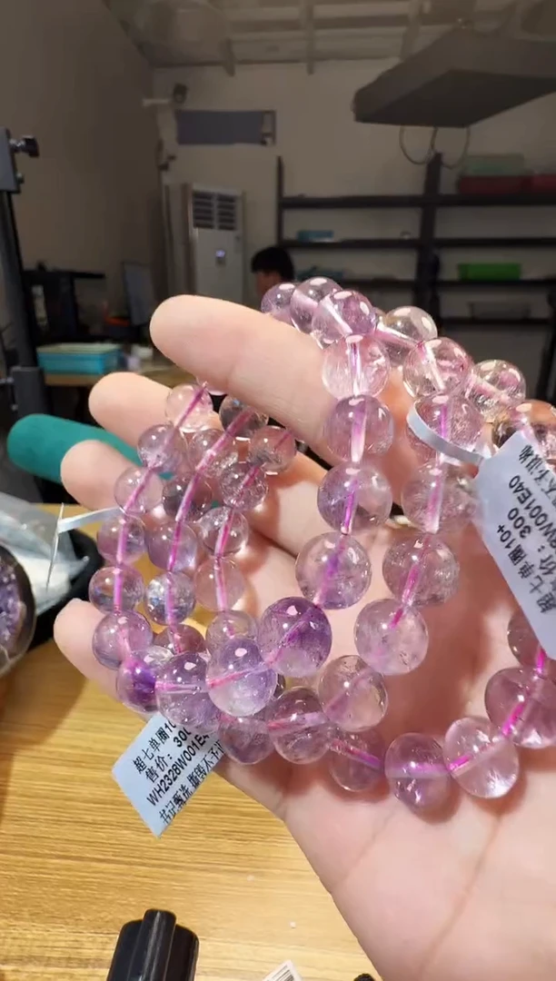 未镶嵌手链水晶晶0499 约10mm 多样性发一件