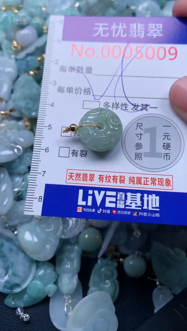 颈饰未镶嵌翡翠5009