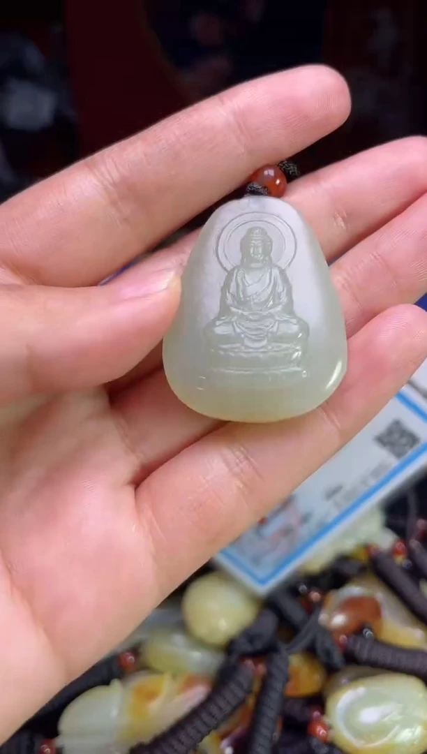 颈饰未镶嵌和田玉123