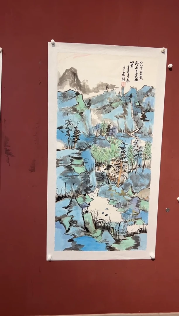 国画吴建福   精品国画 作品