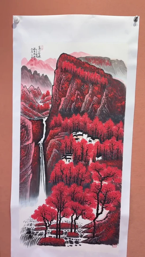 国画师立照老师国画作品