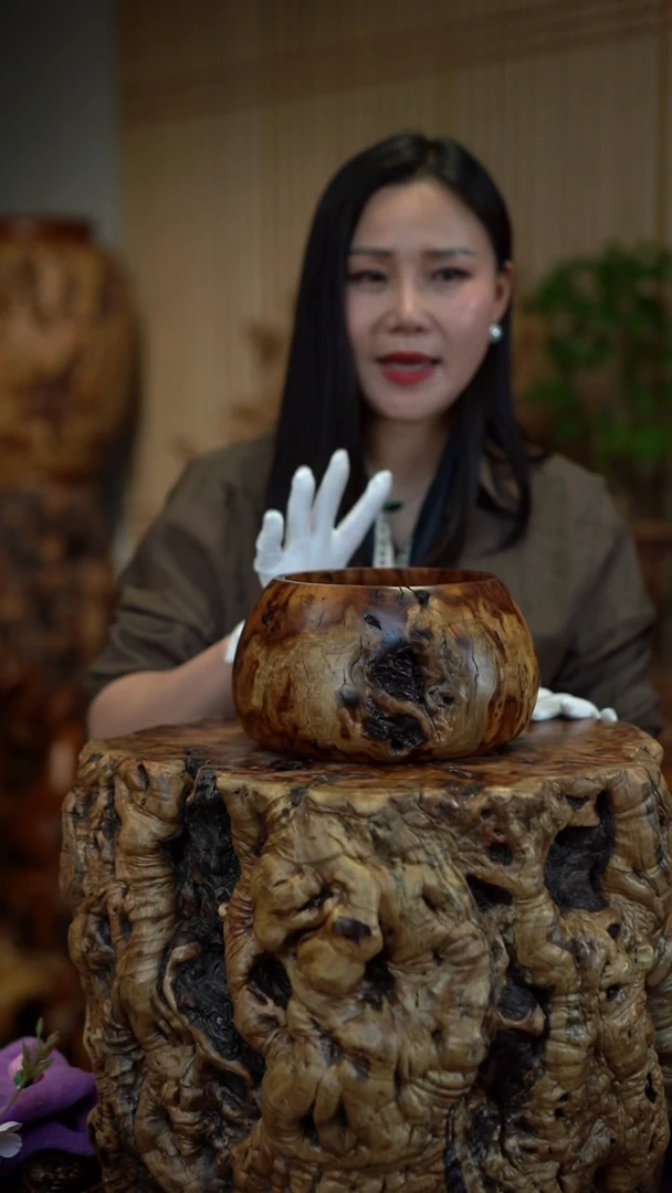 枣木雷击枣木聚宝盆