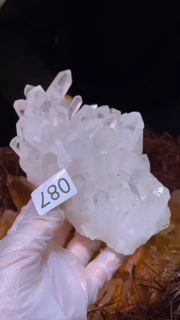 未镶嵌珠宝半成品水晶晶簇-87