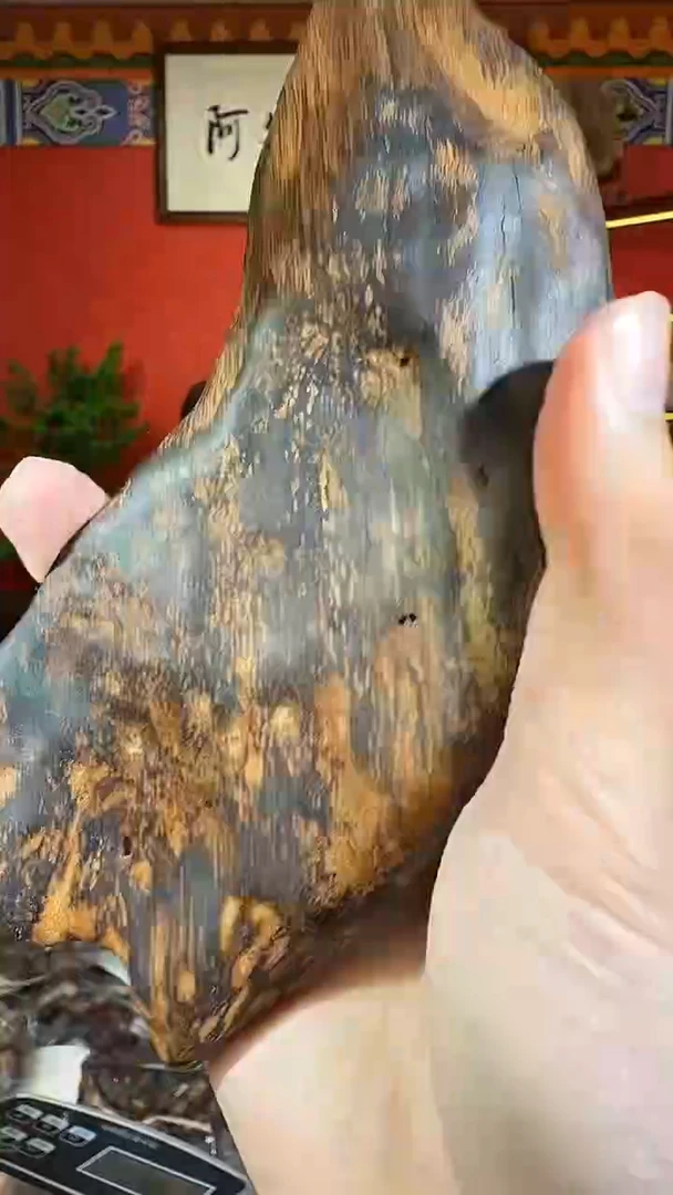 沉香手把件213号包头158克多样性发一