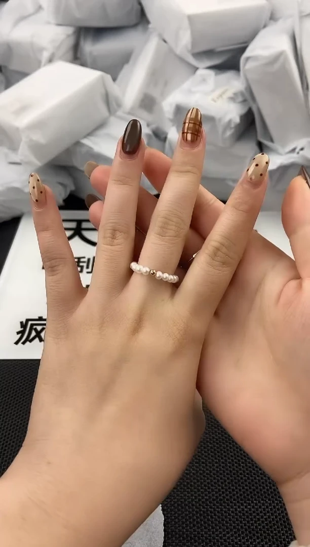 未镶嵌耳饰淡水珍珠jz1001