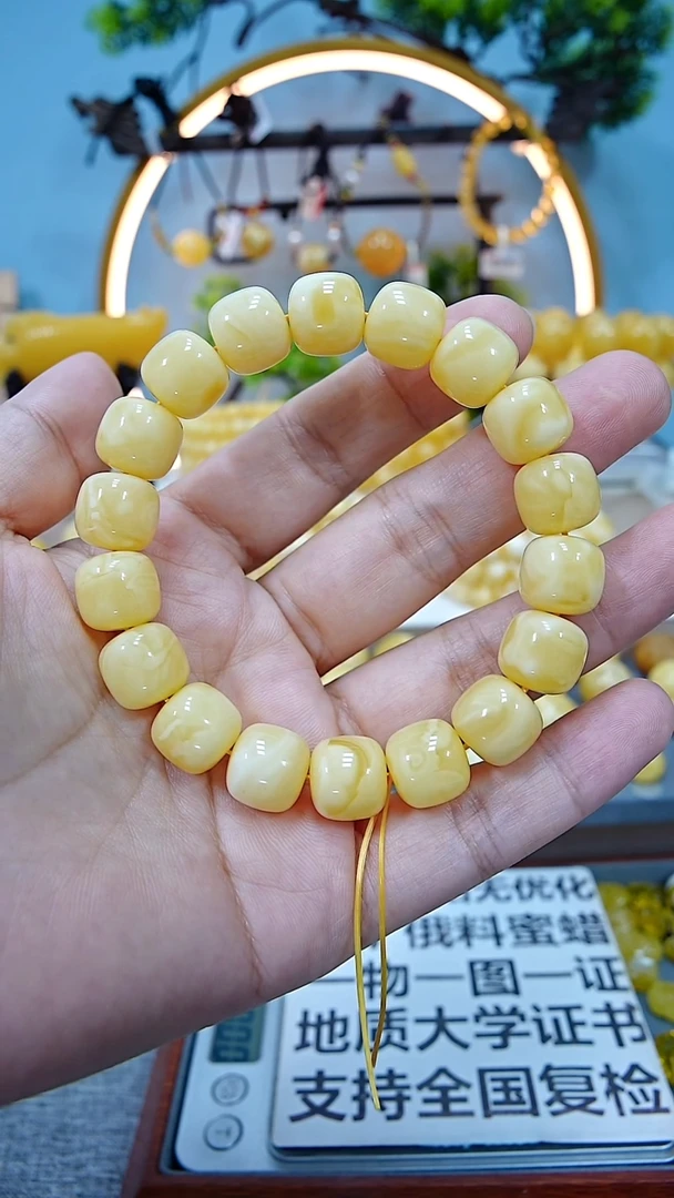 未镶嵌蜜蜡手串******12.7+*