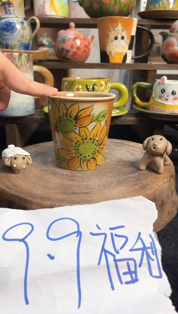 杯子景德镇手工手绘陶瓷
