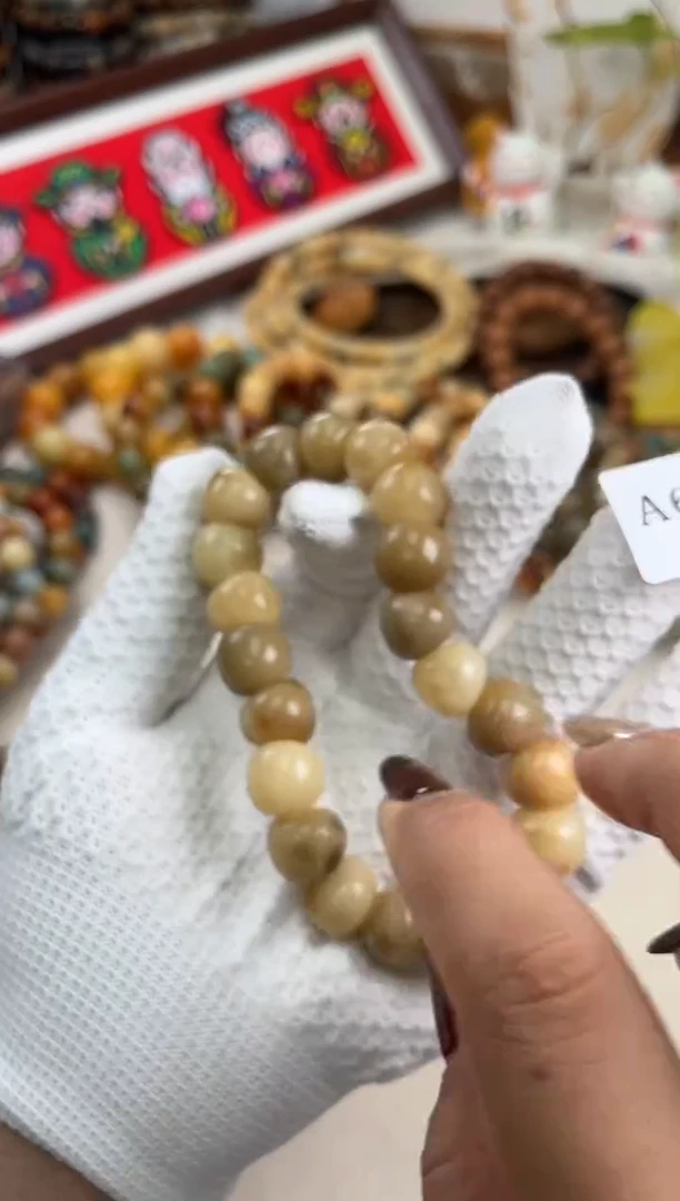 手串菩提根/象牙果a673卡15 薄蜡微瑕