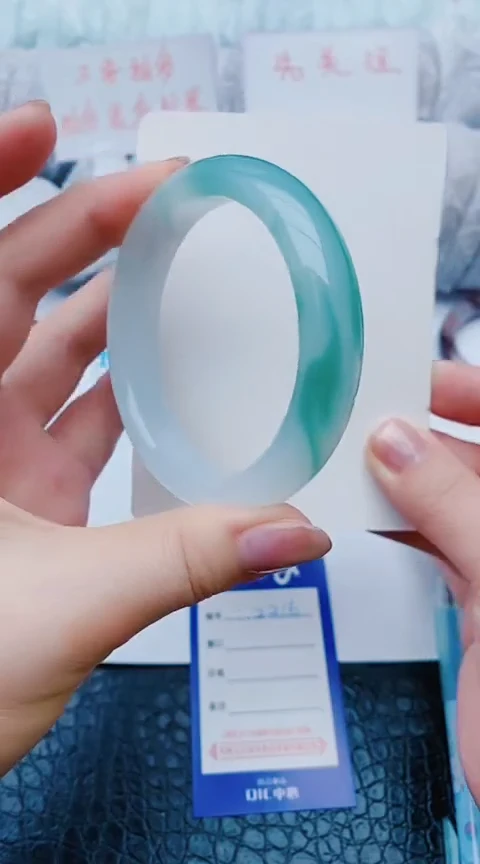 未镶嵌手镯石英质玉z216+58-59