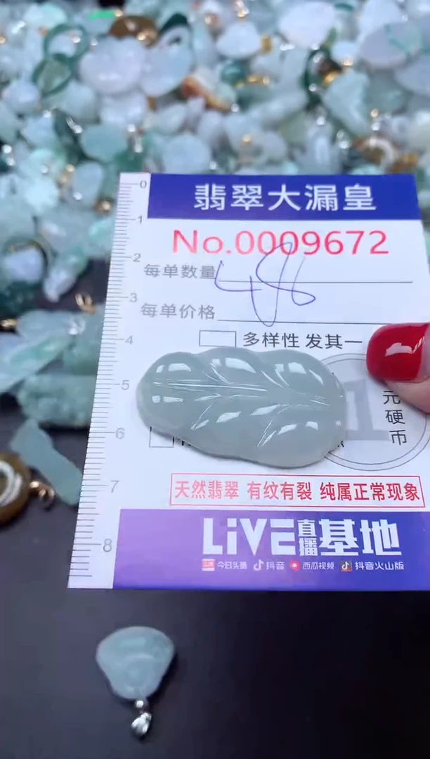 颈饰未镶嵌翡翠9672