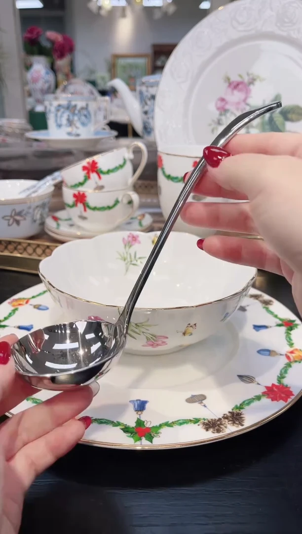 18-10不锈钢圆汤勺