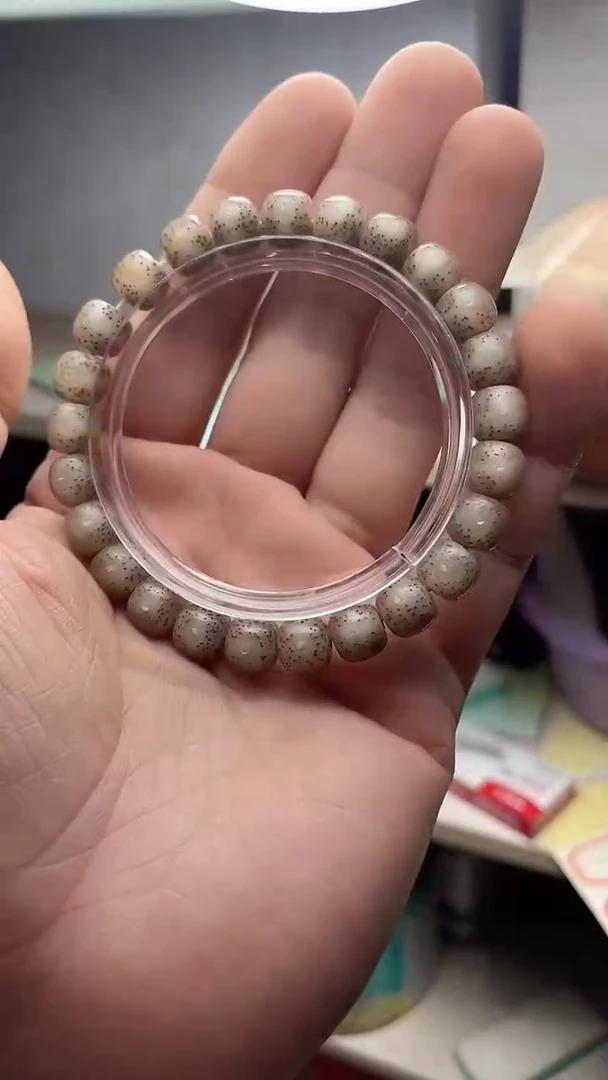星月菩提手串粉冰9X8*002