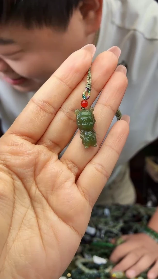 和田玉未镶嵌挂件多样性发货拍一发一