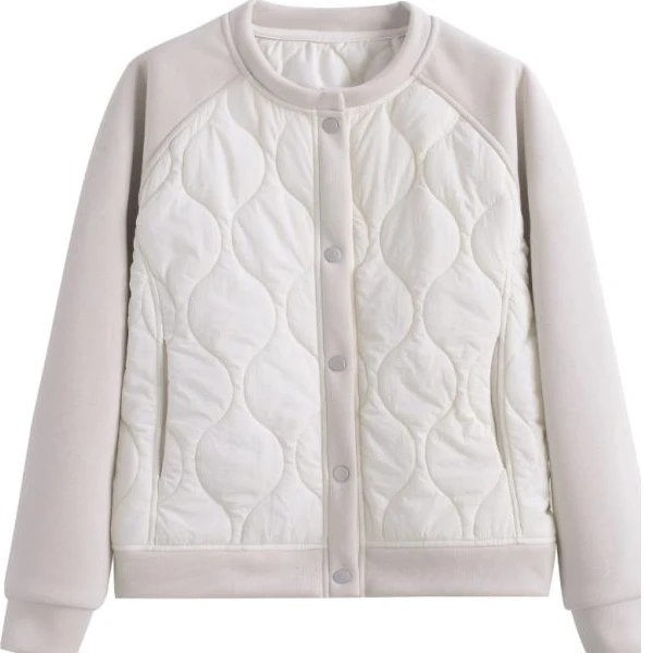 【小熊外套】秋季新款休闲百搭时尚宽松拼接外套88-22