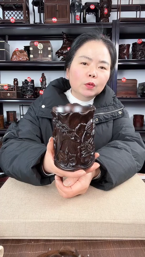 【闪购商品】木0077老李红木工艺品