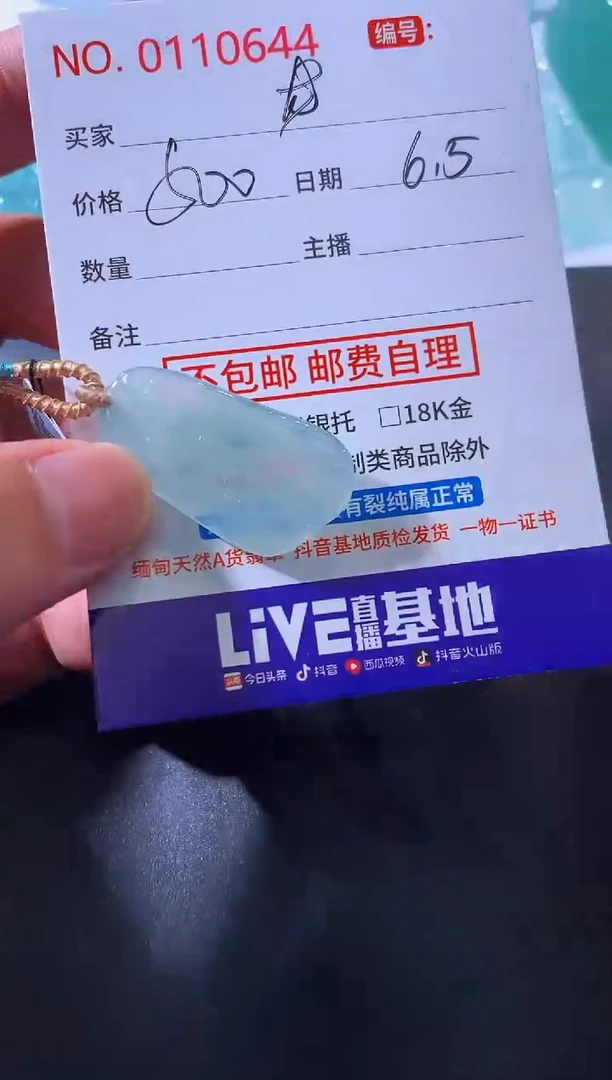 翡翠未镶嵌颈饰龙