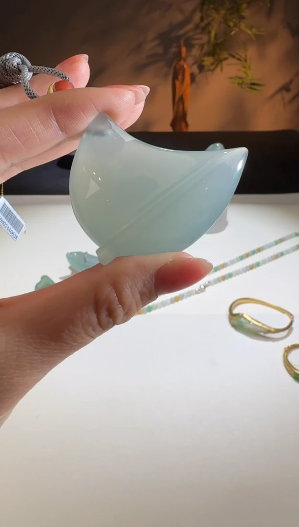 【闪购商品】翡翠颈饰未镶嵌舒雅