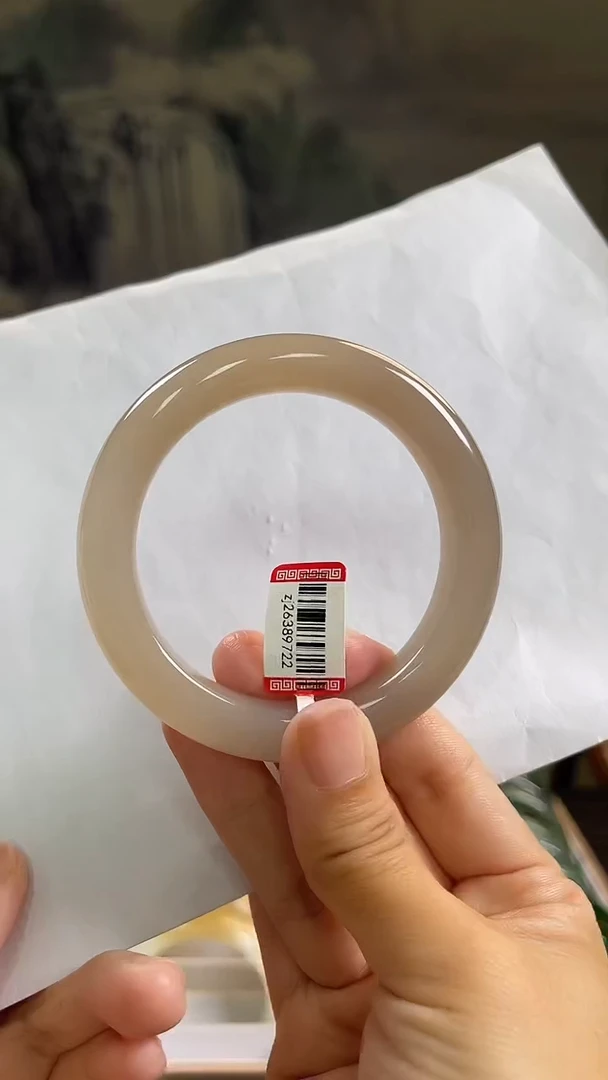 未镶嵌手镯和田玉57圈口9722