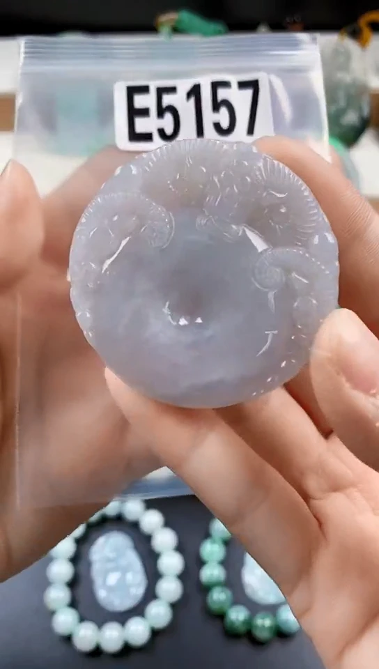 颈饰未镶嵌翡翠天然翡翠吊坠挂件