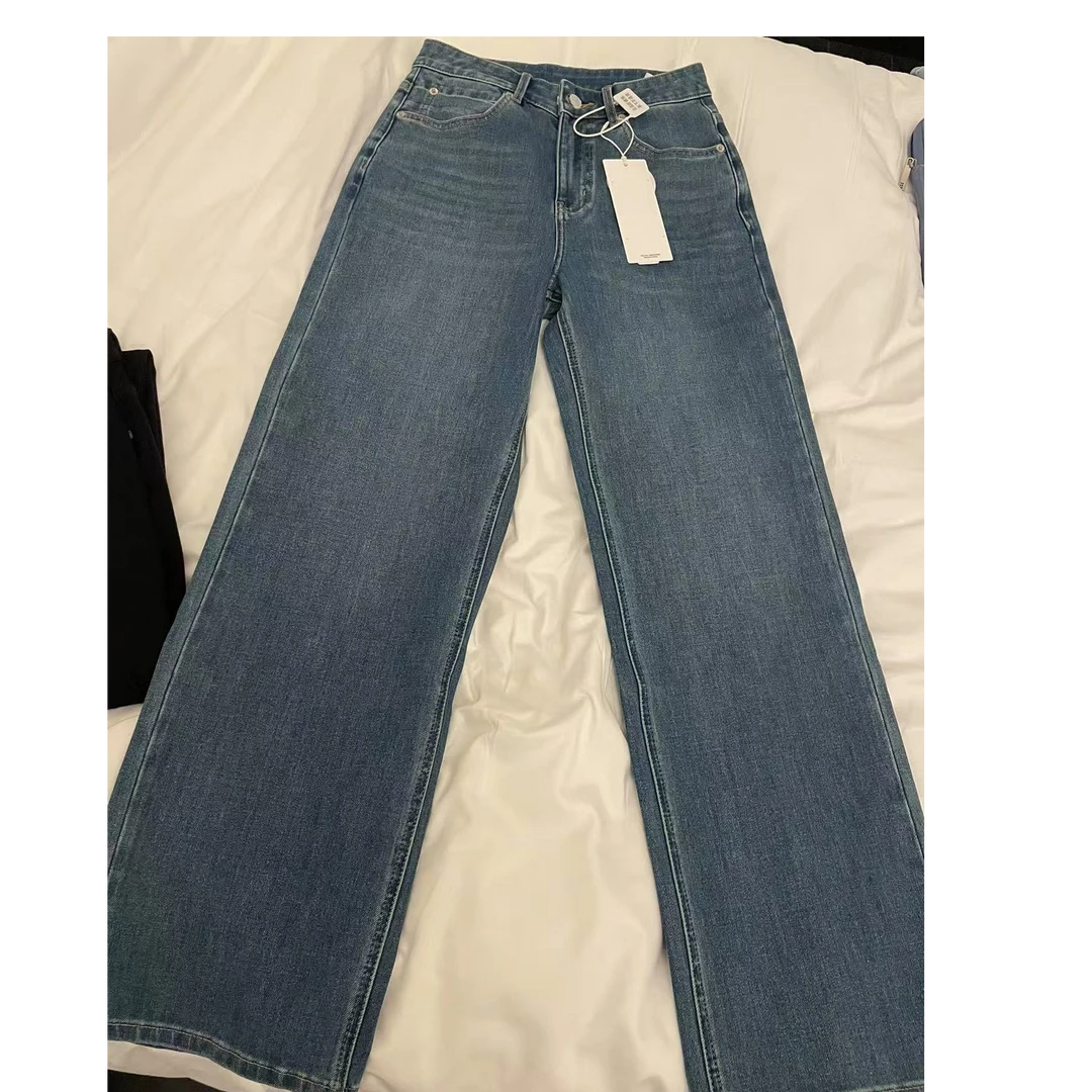 2025年春季新款窄版直筒裤1536