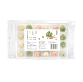 时蔬黑猪肉小笼包250g