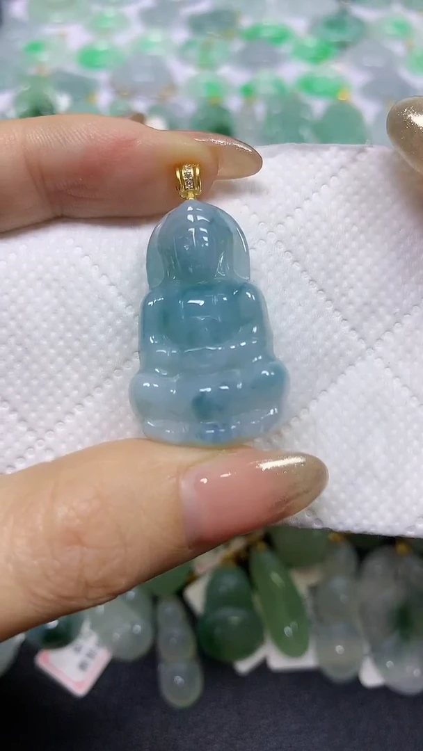 颈饰未镶嵌翡翠A货