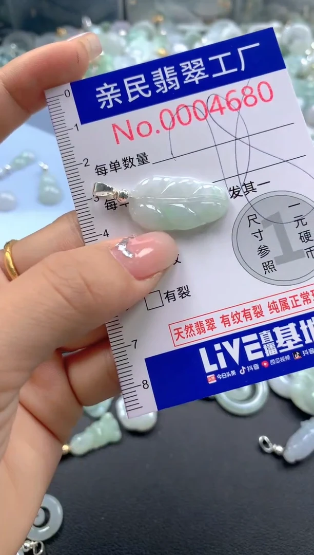 颈饰未镶嵌翡翠4680