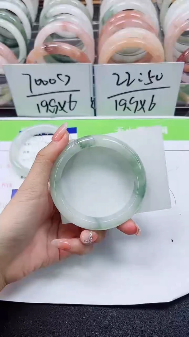 【闪购商品】石英质玉手镯合金A314-59/60