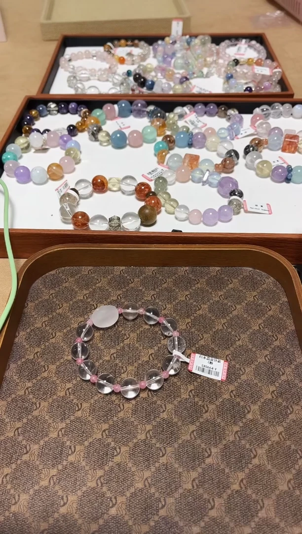 未镶嵌手链水晶22-41白水晶手串