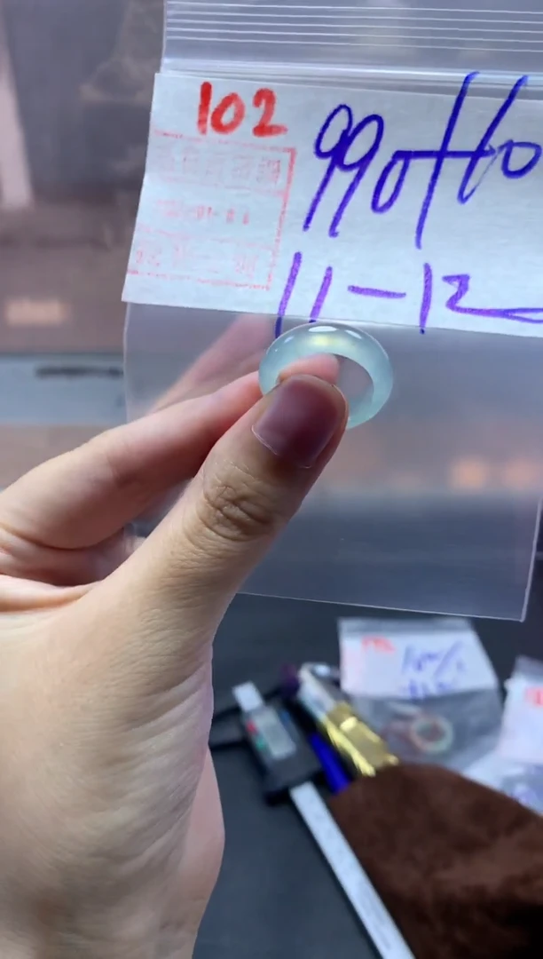 未镶嵌定制翡翠帅****?戒圈11-12#1000毛货需精细抛光