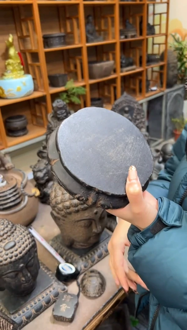 陶土【火山泥】金箍坛底座