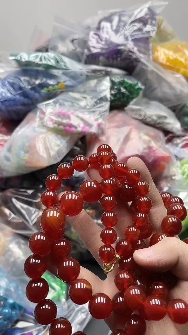 【闪购商品】硅化珊瑚项链未镶嵌460