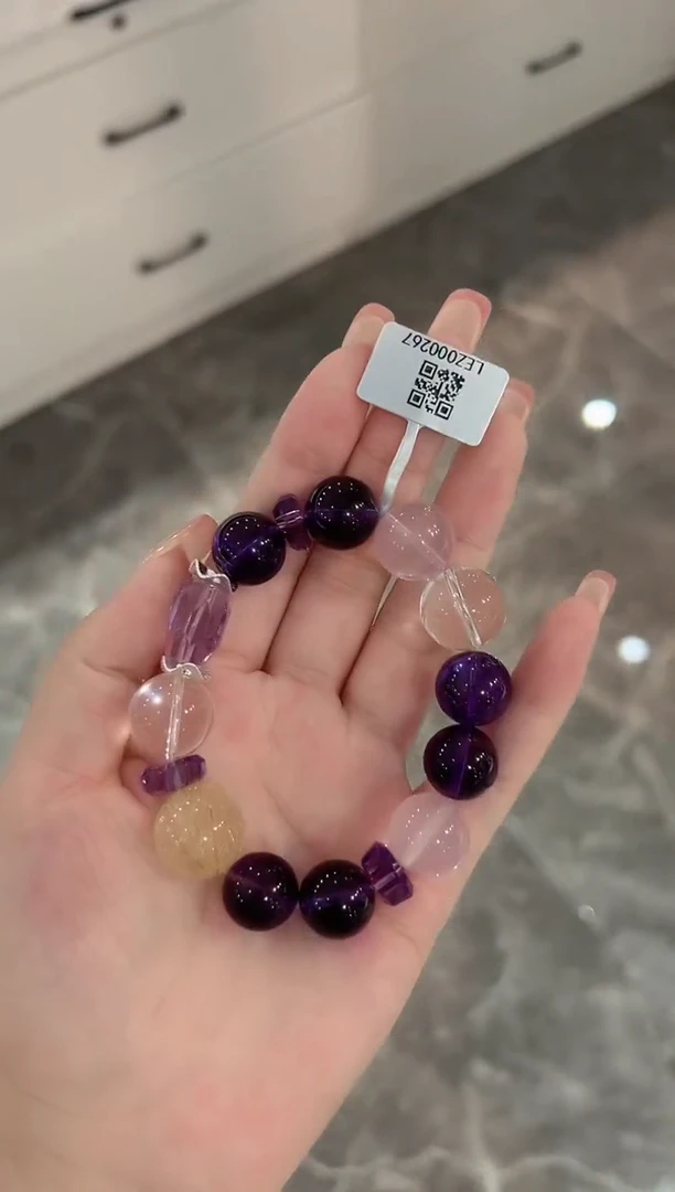 未镶嵌手串水晶手串