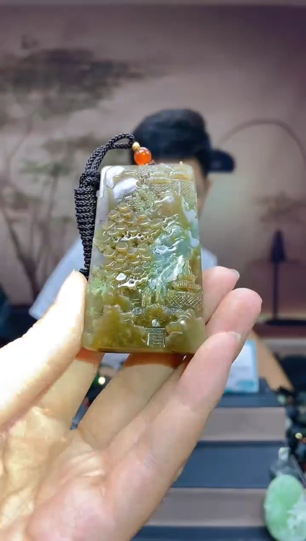 颈饰未镶嵌和田玉1