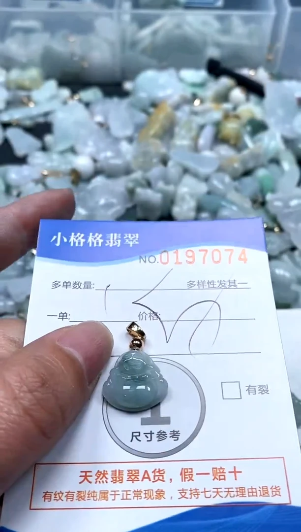 【闪购商品】翡翠颈饰未镶嵌闪购商品0197074