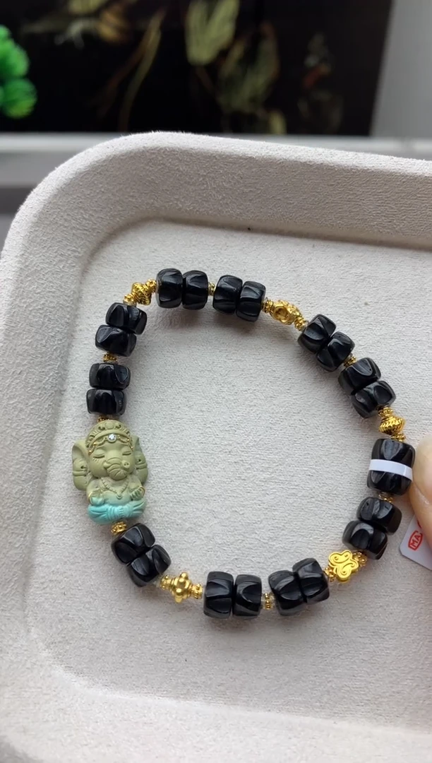 未镶嵌绿松石手串C50