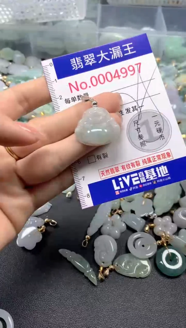 颈饰未镶嵌翡翠4997