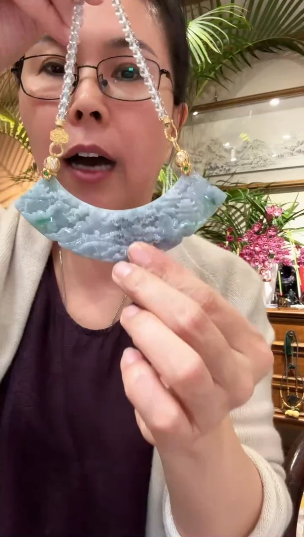 【闪购商品】翡翠颈饰未镶嵌国风