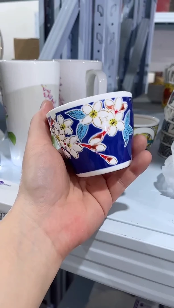 瓷片日用陶瓷（简装）主人杯一个